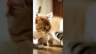 Two cute kittens 😸 😍 ♥️ 💕 💖 cat kitten catlover [upl. by Attalie]