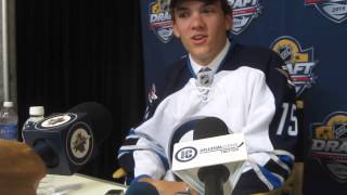 Winnipeg Jets 2015 1st pick 25th overall Jack Roslovic [upl. by Eleon]