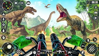 Dinosaur Hunter Shooting Games  Android Gameplay 5 [upl. by Giana288]