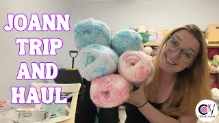 Joann Trip and Yarn Haul [upl. by Asiaj170]