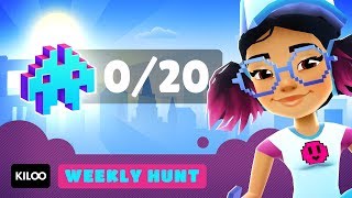 How to pick up 2 Powerups on a Headstart in Subway Surfers [upl. by Ahseniuq534]