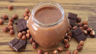 Homemade Nutella Recipe [upl. by Gylys]