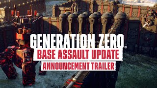 Generation Zero Base Assault Update Announcement Trailer [upl. by Enyrehtak47]