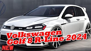 2024 Volkswagen Golf 8 RLine A Sporty Hatchback Redefined [upl. by Eiryk]