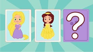 Tarjetas Sorpresa de Princesas Blancanieves Jazmin Rapunzel Bella ★ Juegos y Sorpresas [upl. by Esinrahs]