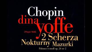 Chopin  Polonaise in eflat minor op 26 no 2  Dina Yoffe [upl. by Renzo]