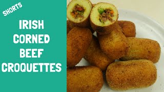 How To Make A Croquette With Filling in the Middle Shorts [upl. by Aztiram]