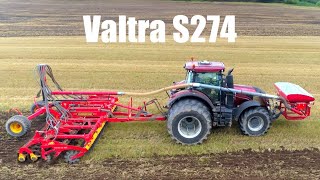 🎞 Valtra S274  Väderstad Carrier XL 625  2020 by finn kruse [upl. by Nalad721]