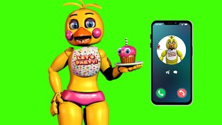 Llamada a CHICA FNAF  Five Nights at Freddys  CHICA [upl. by Vadim25]