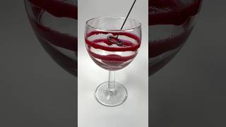 colorization of a glass in an original way with a satisfactory asmr shaker [upl. by Nay437]