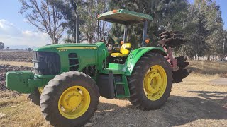 Preparación de tierra Barbecho con arado de 3 rejas internacional [upl. by Nyar]