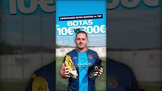 Parte 1 Hoy ponemos a prueba unas botas de 10€ de Temu vs las botas de Jude Bellingham de 300€ ⚽️👟 [upl. by Annaet259]