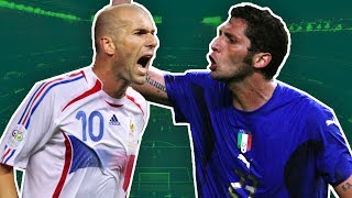 Zidane headbutts Materazzi The story behind the World Cups most shocking moment ► Docs [upl. by Nawk]