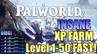 Palworld  INSANE XP GLITCH How to Level Up Fast  Level 150 Max Level Fast PATCHED FEB 27 [upl. by Thgiwed514]