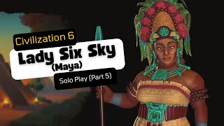 Space projects are EXPENSIVE │Civ 6 – Lady Six Sky Part 5 │ Beginner Gameplay [upl. by Ohcirej]