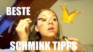 Die BESTEN Schmink Tipps  Vorsicht  Tutorial  Yvonne Pfe [upl. by Mafalda]