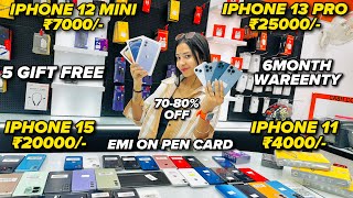 Biggest iPhone Sale Ever 🔥 Cheapest iPhone Market  Second Hand Mobile  iPhone 15 Pro iPhone 14 [upl. by Gennie]