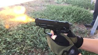 Zoraki 914 Full Auto slow motion [upl. by Aeduj]