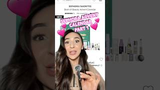 Sephora Advent Calendar REVEALED 😱👀 sephora shopping beauty makeup skincare [upl. by Neelasor13]