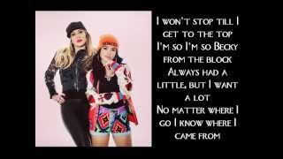 Becky G  Becky From The Block Lyrics [upl. by Otnas]