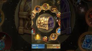 Gold pirate chest event spin  gog k518 games gaming gunsofglory [upl. by Ahsytal]