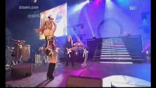 Shakira  She Wolf live Paris Bercy  Starfloor 2009 13 [upl. by Rezal]