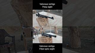 🇮🇳 Valorous vertigo with peep sight amp fiber optic sight 🇮🇳 shorts viralvideo [upl. by Helm960]