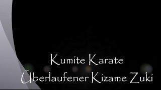 Wettkampf Karate Kumite Überlaufener Kizame Zuki [upl. by Illek]