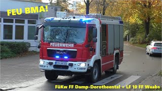 BMA in Therapiezentrum FüKw FFW DampDorotheental  LF 10 FFW Waabs [upl. by Schacker786]