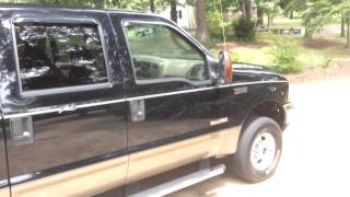 04 F250 Stacks and SCT Livewire TS Rolling Coal [upl. by Ayekat346]