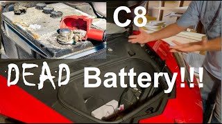 Deadly IMPORTANT  C8 Battery Change amp Battery Maintainer [upl. by Azeret]