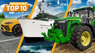 LS22 TOP 10 verrückte Mods für den Farming Simulator 22  Crazy Mods LandwirtschaftsSimulator [upl. by Aketal]