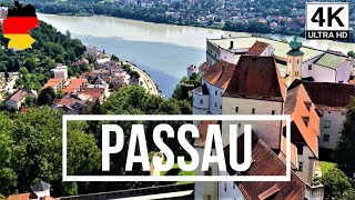 🇩🇪 PASSAU  GERMANY  4K  PART 4  Walking up to the Veste Oberhaus [upl. by Llemaj]