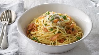 Salmon Carbonara [upl. by Hobbie]