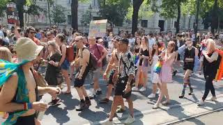 Regenbogenparade Wien Dance to the Beat 2021 [upl. by Ataga]