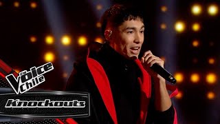 Pablo Rojas  A puro dolor  Knockout  The Voice Chile [upl. by Everrs]