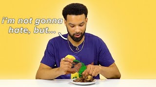 Caribbean Men Try Each Others Oxtail [upl. by Hamish]