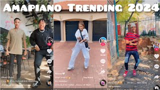 Amapiano Trending TikTok challenges  2024amapianodancechallengeamapiano [upl. by Watson]