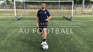 Variables jonglerie football bon niveau [upl. by Thurber]