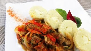 Receta Goulash húngaro [upl. by Ytinav]