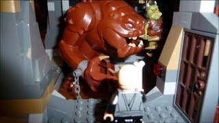 LEGO Star Wars 9516 Jabbas Palace and 75005 Rancor Pit [upl. by Kory]