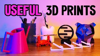 Top 12 SMART USEFUL Things to 3D Print [upl. by Guthrey]