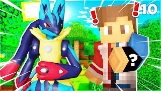 UNLOCKING POKEMON MEGA RING WITH LUCARIO  Minecraft Pixelmon Mod Cagelocke X amp Y [upl. by Attekram]