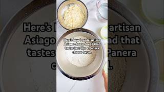 How to Make Artisan Asiago Cheese Bread NoKneading amp Only 6 Ingredients cheesebread breadrecipe [upl. by Aetnahs6]