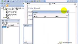 Excel VBA教程 0104、Excel VBA窗口介绍 [upl. by Euqitsym]