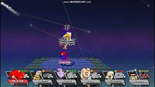 Super Smash Bros Crusade Remix Blade vs Jeffy vs Blaze vs Cream vs DellaDuckFanatic2017 vs Toymare [upl. by Harilda961]