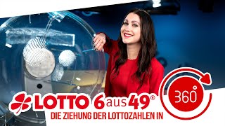 Die Ziehung der Lottozahlen vom 30112024 in 360 Grad [upl. by Luz925]