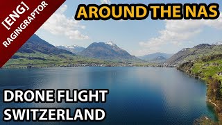 Around the Nas  Drone Flight in Central Switzerland [upl. by Nilrak]