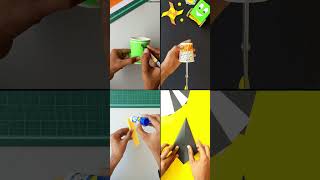 4 amazing homemade flying Toys  paper plane making  how to make boomerang [upl. by Ixela]