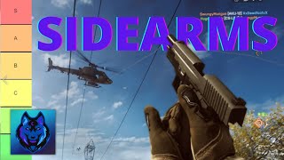 Battlefield 4 2021 Best Sidearms tier list [upl. by Aniteb]